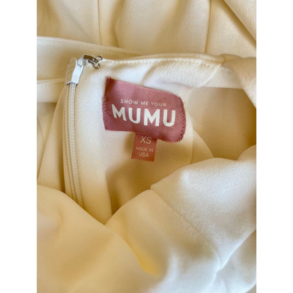 Show Me Your Mumu Rachel Maxi Dress White Size XS - Picture 5 of 5